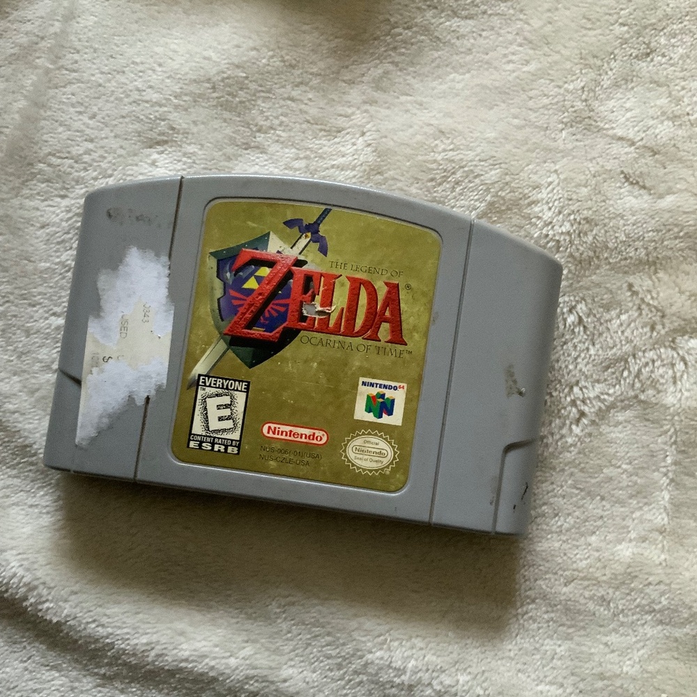 Nintendo 64 Legend of Zelda Ocarina of Time Video Game